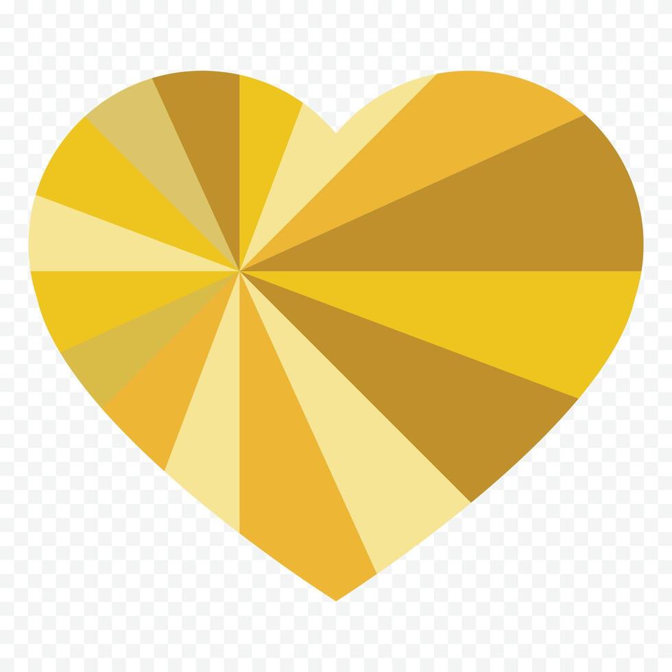 Heart isolated on a white vector