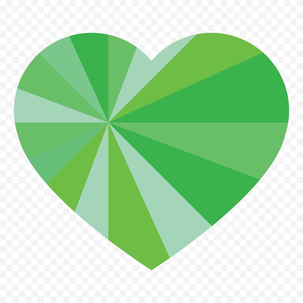 Hand drawn heart illustration on a white background vector