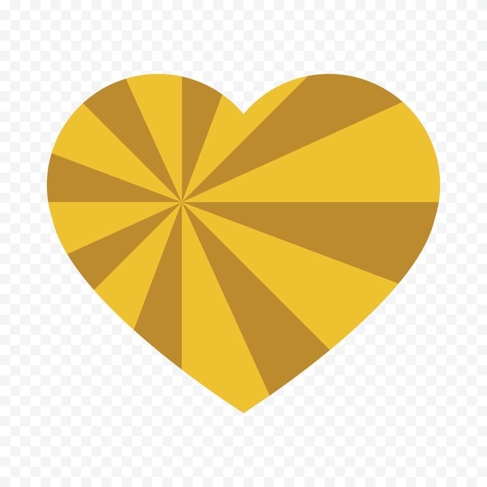 Hand drawn heart isolated vector