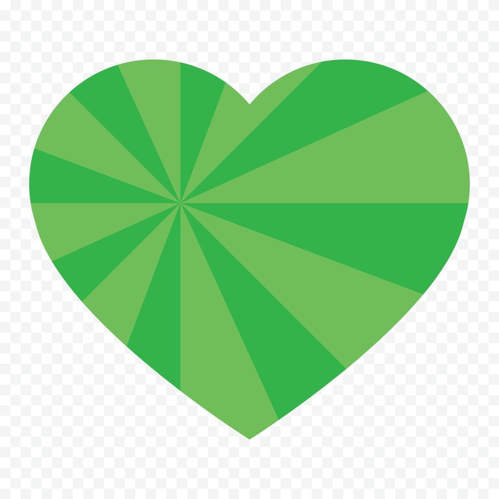 Doodle hand drawn heart illustration on white vector