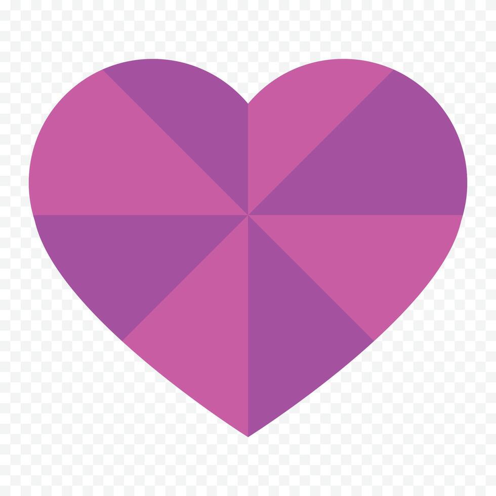 Hand drawn heart on the white background. Valentines Day elements heart shapes love vector
