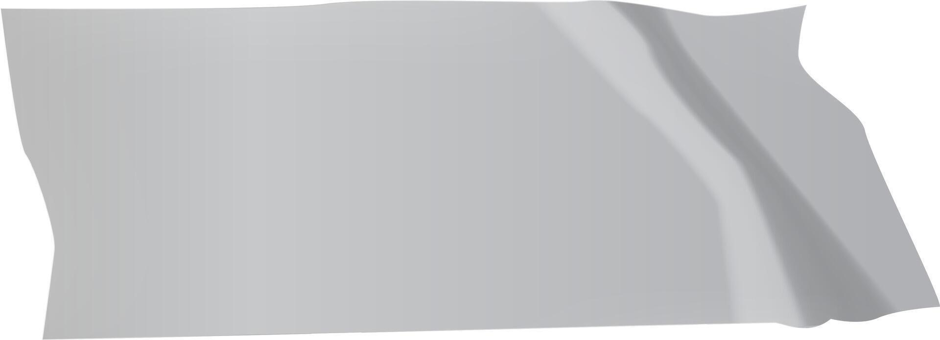 White flag waving gracefully in the wind, offering ample copy space for text or design. Ideal for presentations, advertising campaigns, and various marketing purposes vector