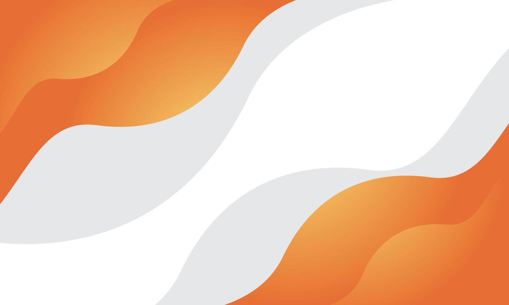 Orange white abstract background vector