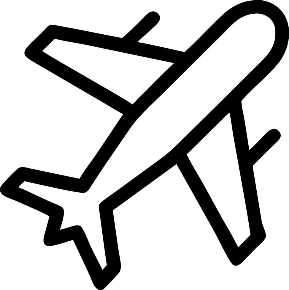 airplane clipart icon design vector