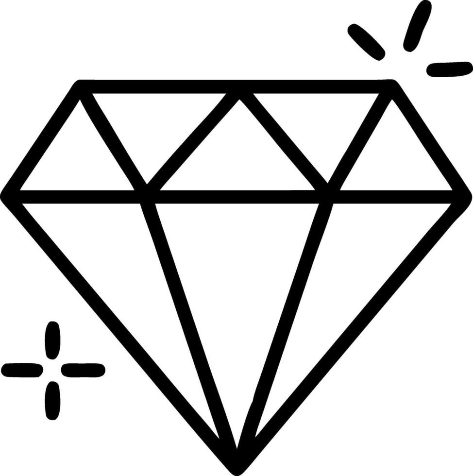 Precious Gemstone Icon vector