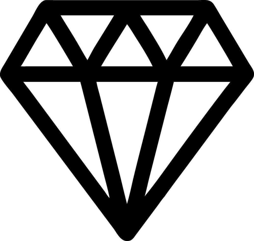 Shiny Diamond Graphic vector