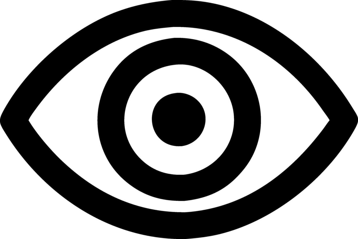 Medical Eye Icon Illustration vector