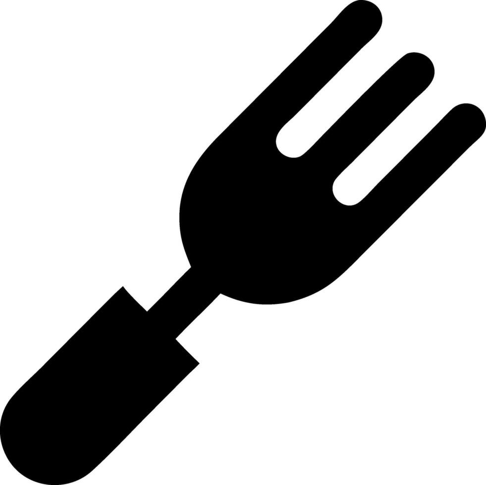 Dining Fork Icon for Restaurants vector