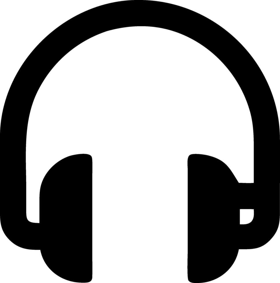 Retro Headphone Design vector
