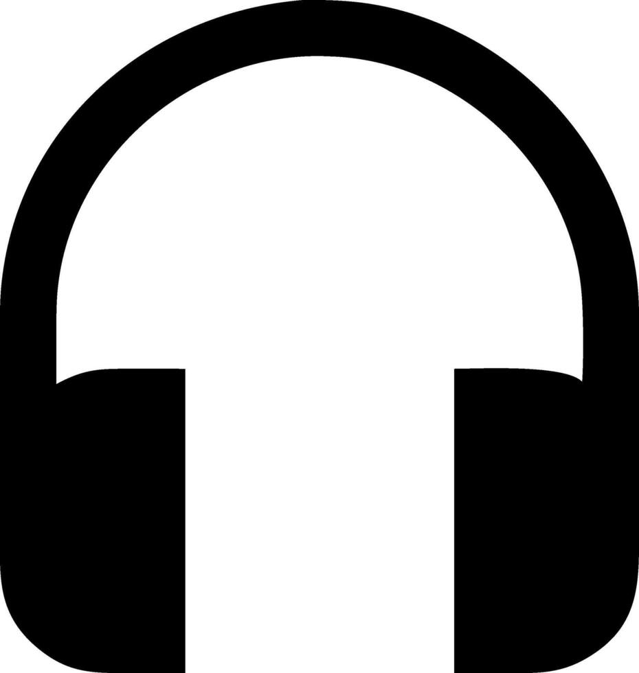 High-Quality Headphone Icon vector