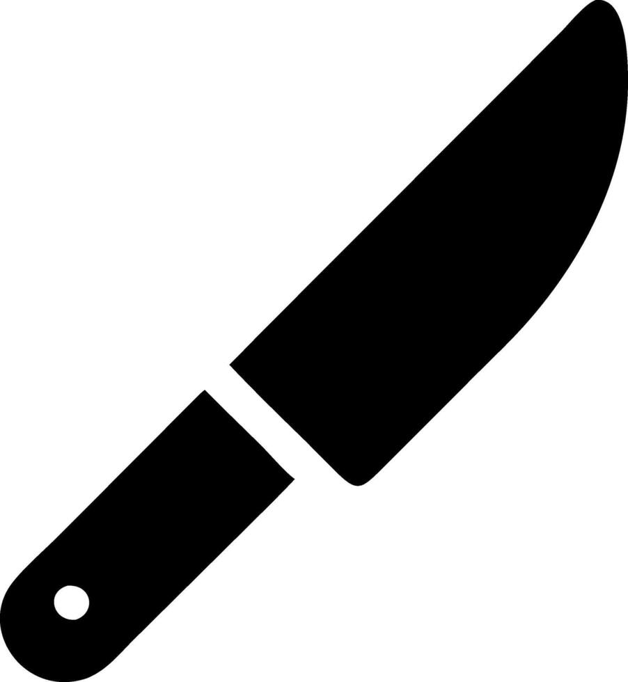 Sharp Edged Knife Illustration vector