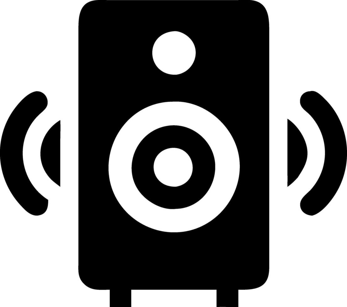 Wireless Speaker Icon Graphic vector