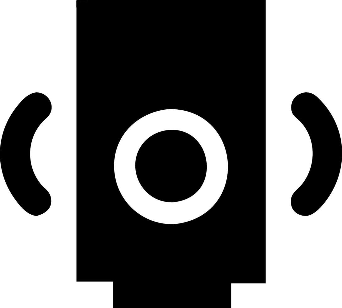 Loudspeaker Symbol for Sound Systems vector