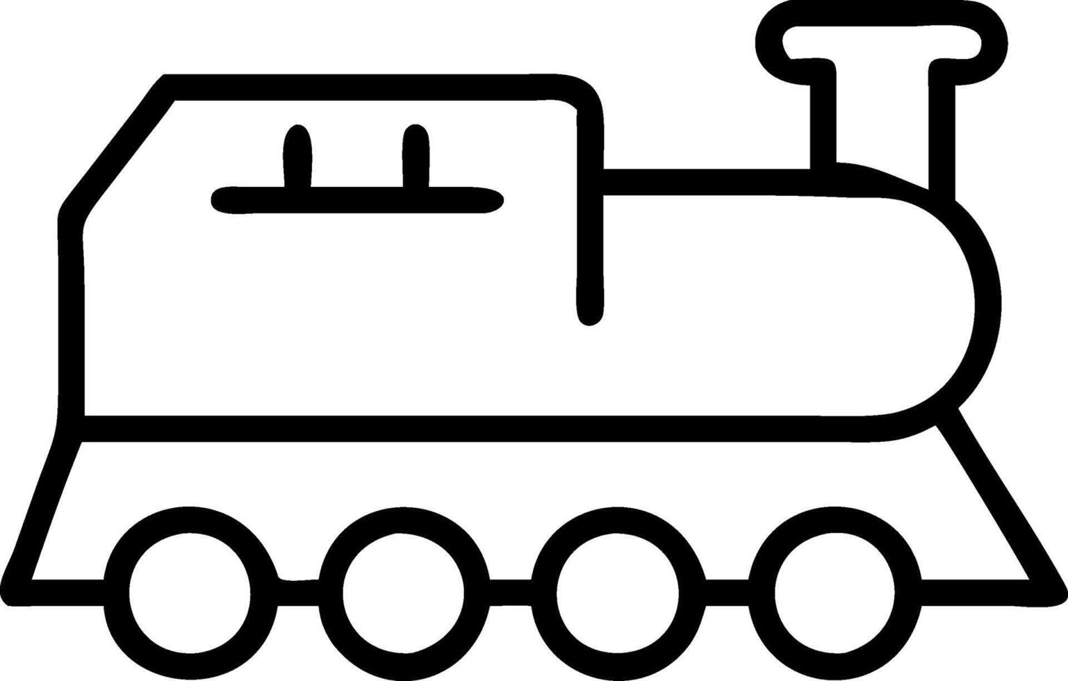 High-Speed Train Icon Graphic vector