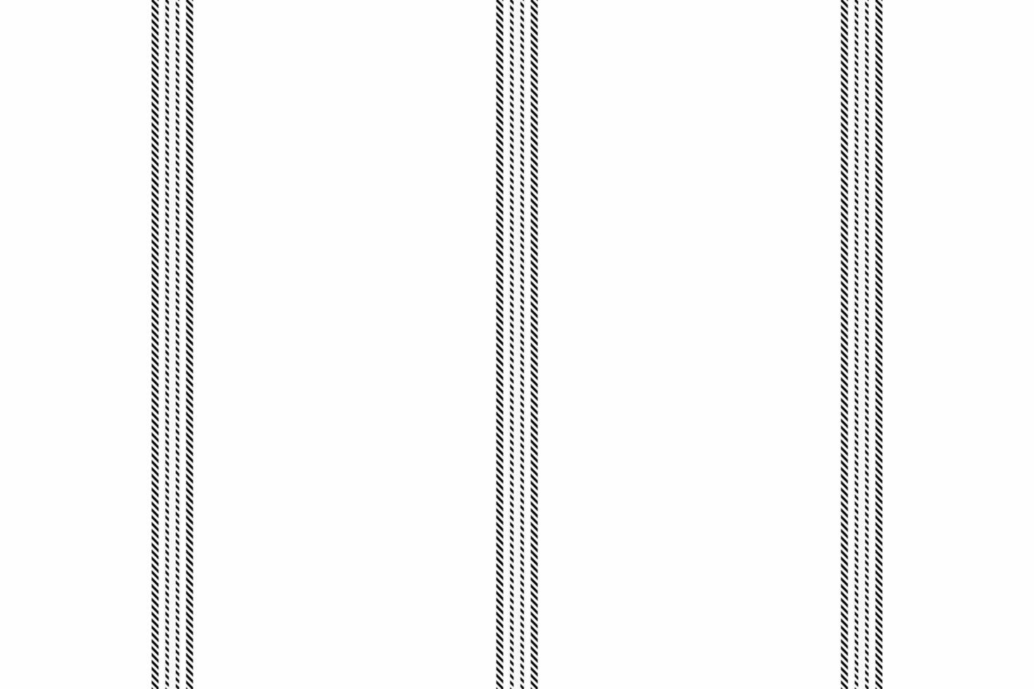 Elegant black and white striped pattern. Perfect for textile design, wallpaper, website backgrounds, or any project needing a clean, minimalist aesthetic. Subtle texture adds visual interest. vector