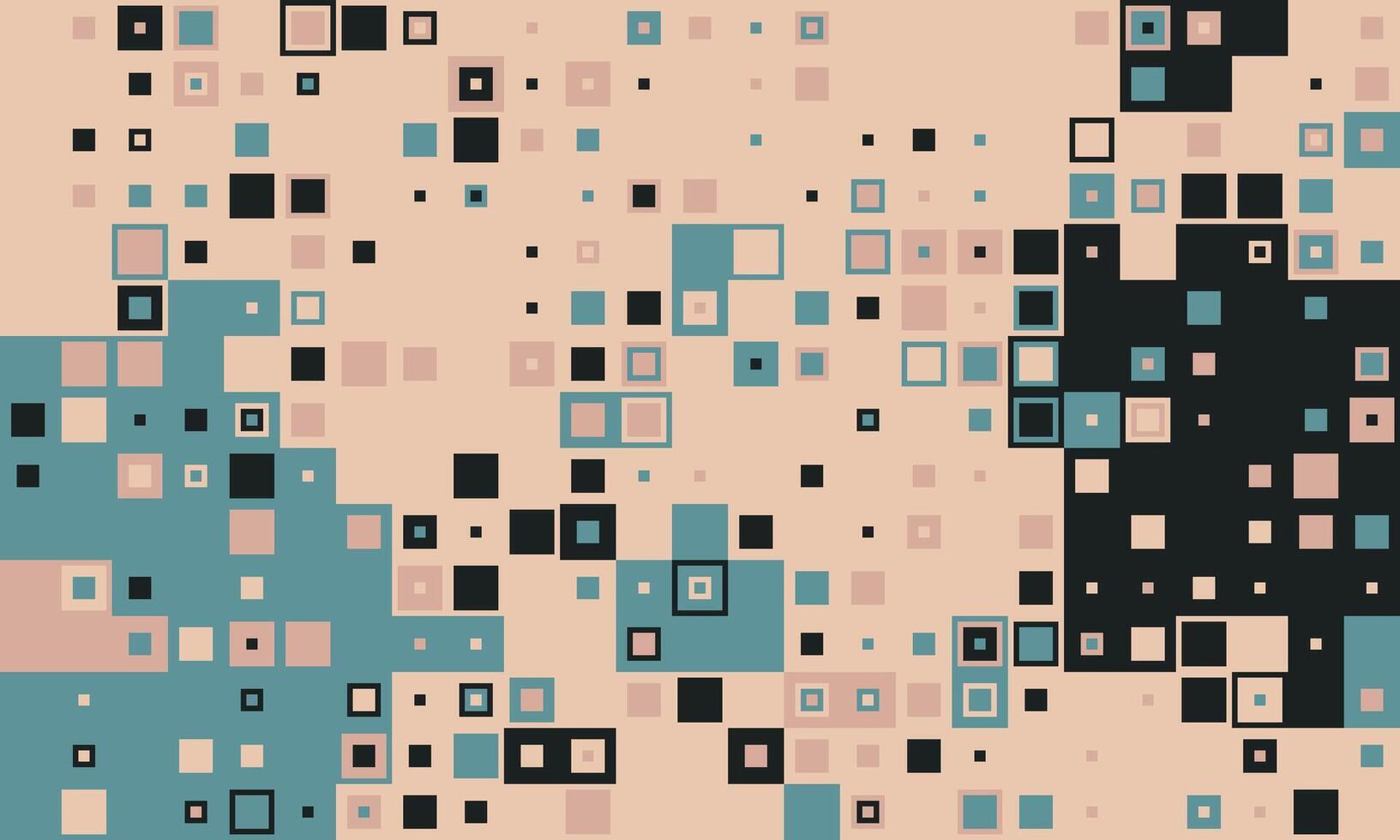 Wrapped art deco 70s dynamic. Fashionable blank geometric seamless. Business poster rectangle palette. vector