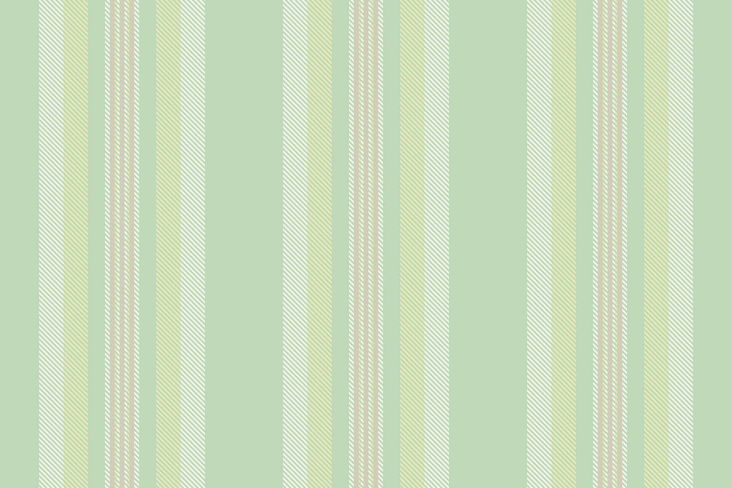 Elegant pastel green and cream vertical stripes pattern. Perfect for textile design, wallpaper, or website backgrounds. This serene, minimalist design evokes feelings of calm and sophistication. vector