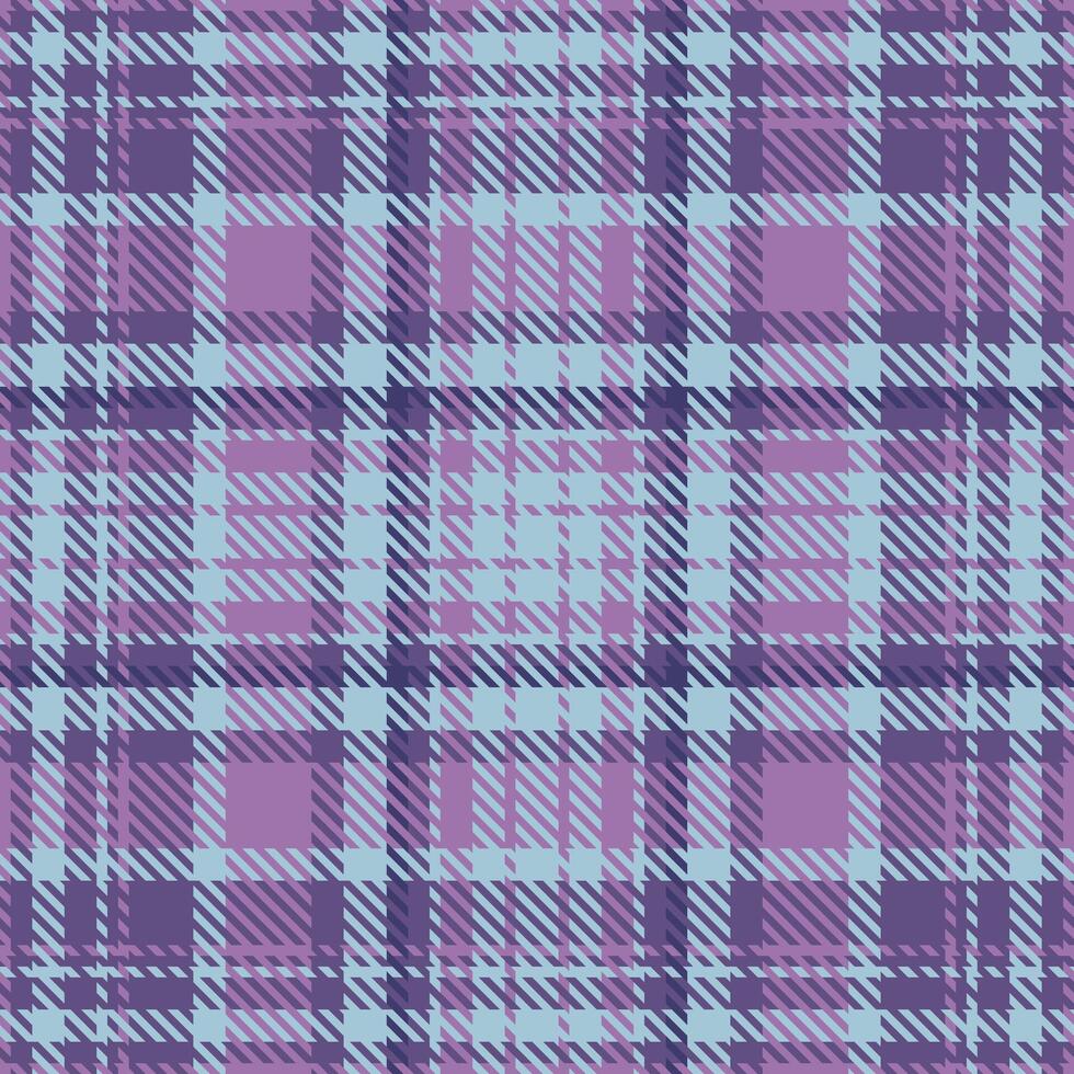 Elegant pastel purple and blue plaid pattern. Perfect for textile design, fashion, wrapping paper, or website backgrounds. vector
