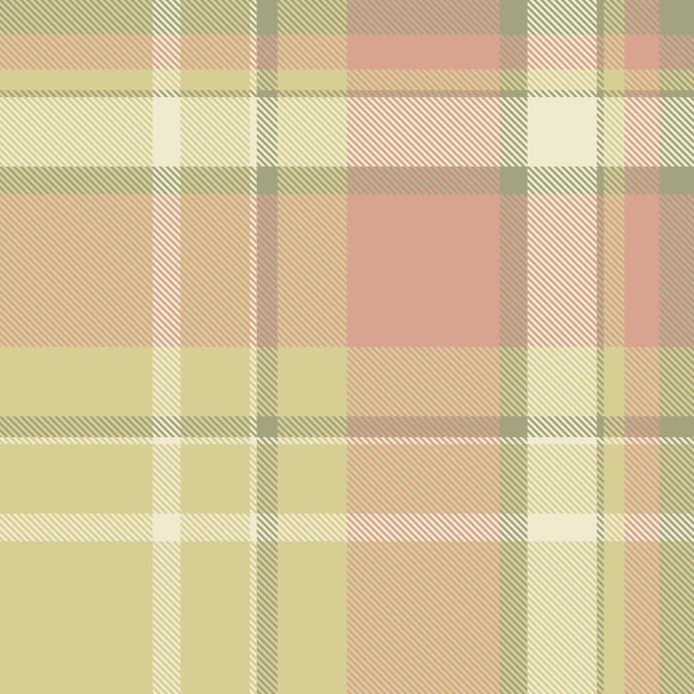 Subtle pastel plaid pattern. Elegant neutral tones create a calming, sophisticated texture ideal for fashion, stationery, or website backgrounds. vector