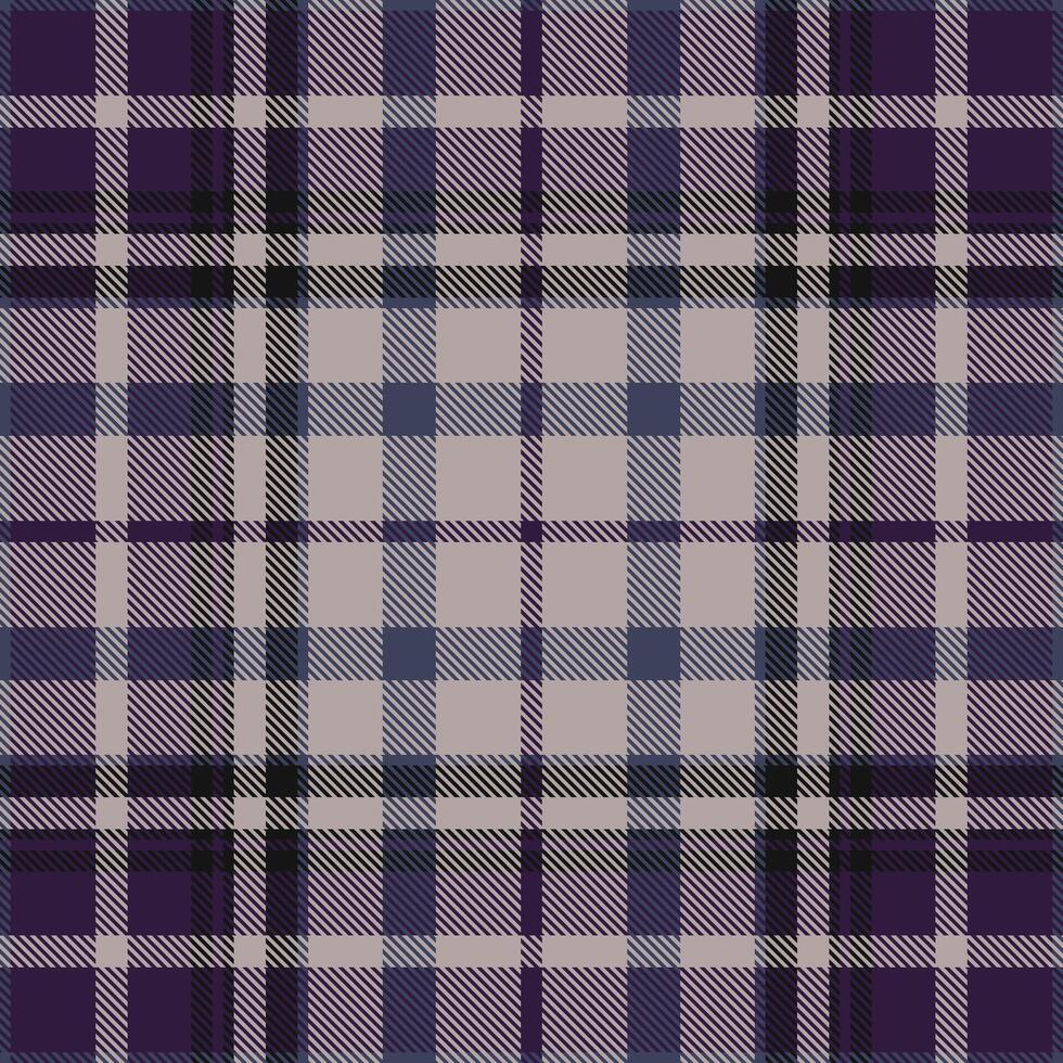 Elegant purple and beige plaid pattern. Perfect for textile design, fashion, or website backgrounds. vector