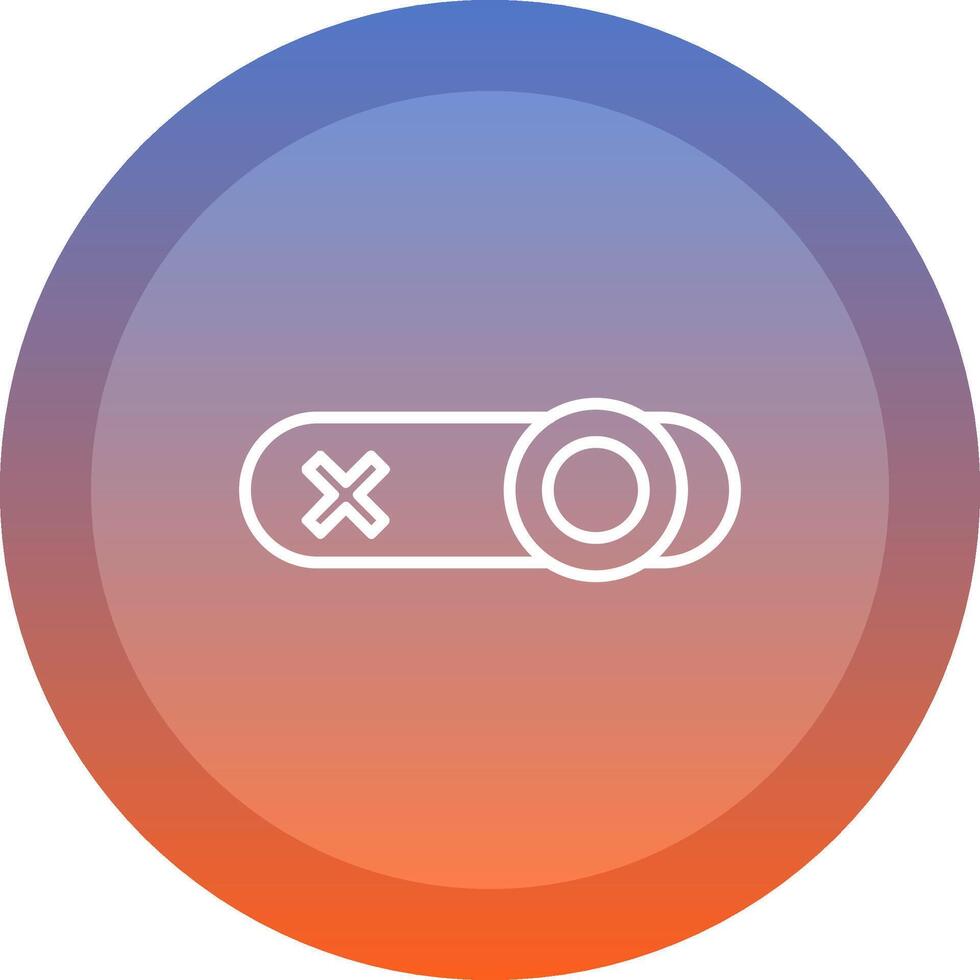 Toggle Icon Symbol vector