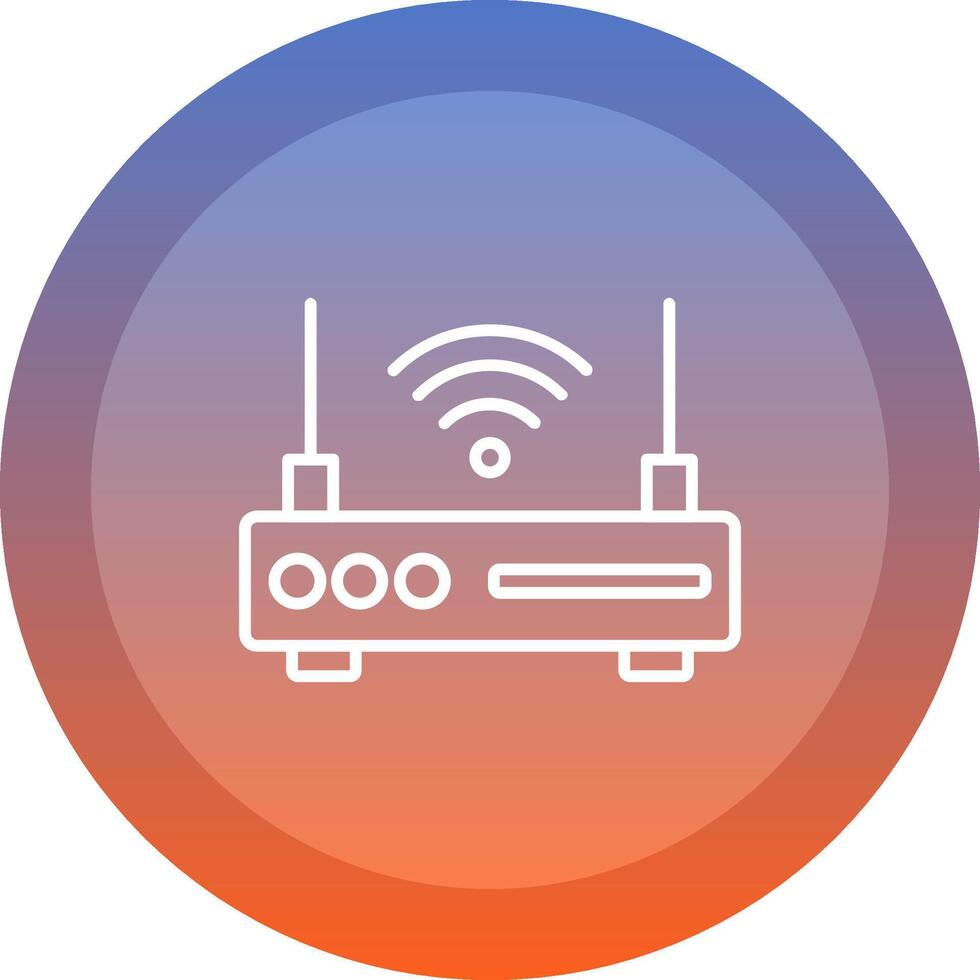 Router Icon Symbol vector