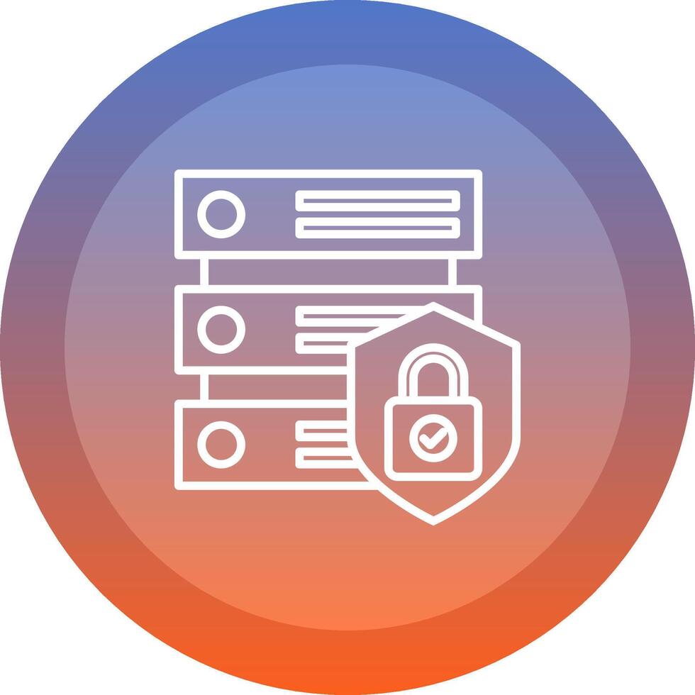 Database Creative Icon Symbol vector