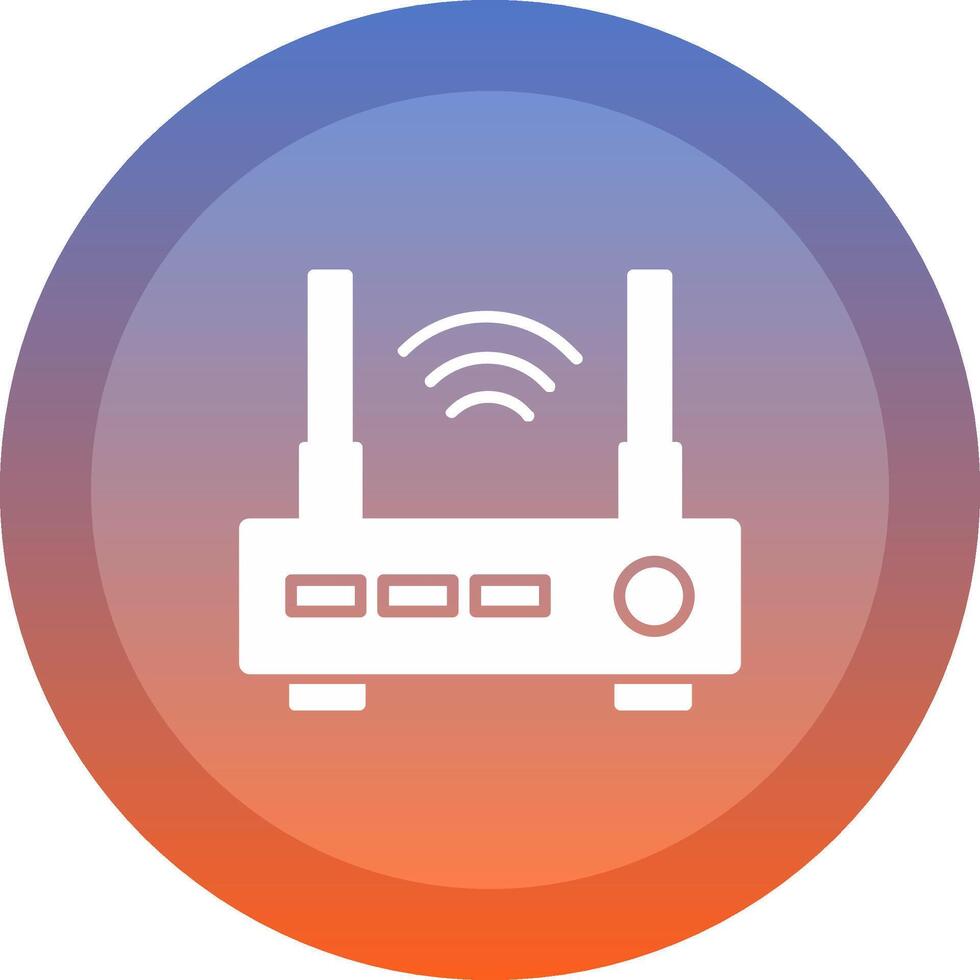 Router Icon Symbol Art vector