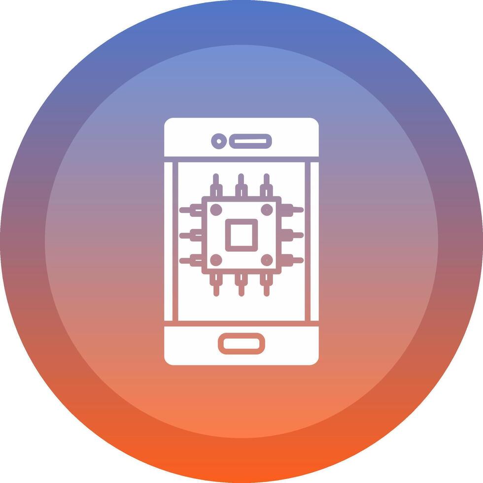 Cpu Icon Symbol Art vector