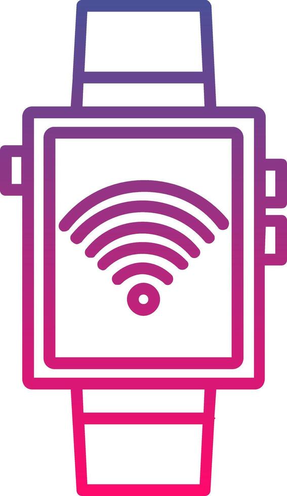 Smartwatch Icon Symbol Art vector