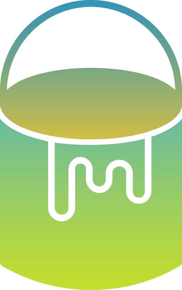 Paint Bucket Icon Symbol Art vector