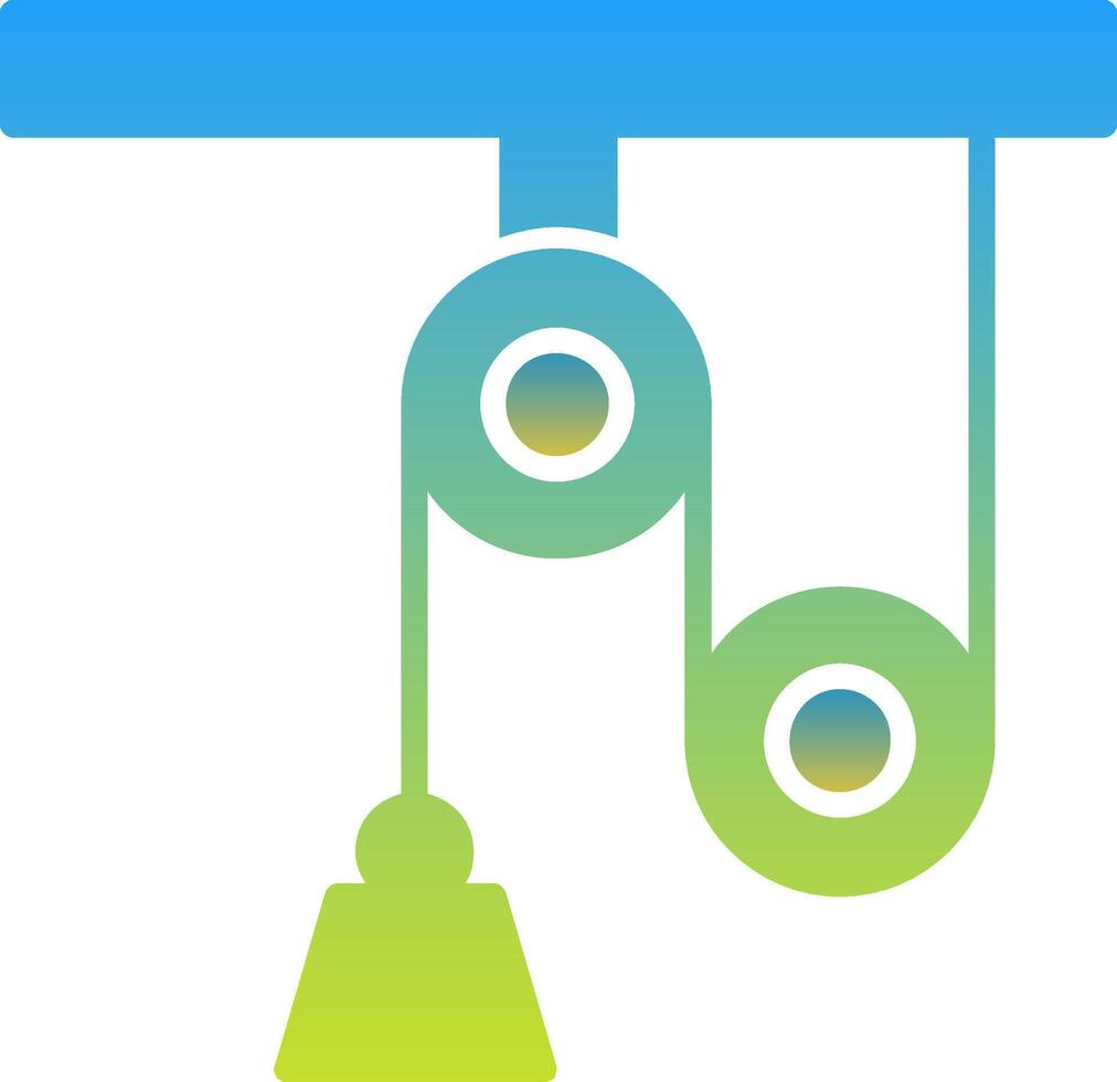 Pulley Icon Symbol Art vector