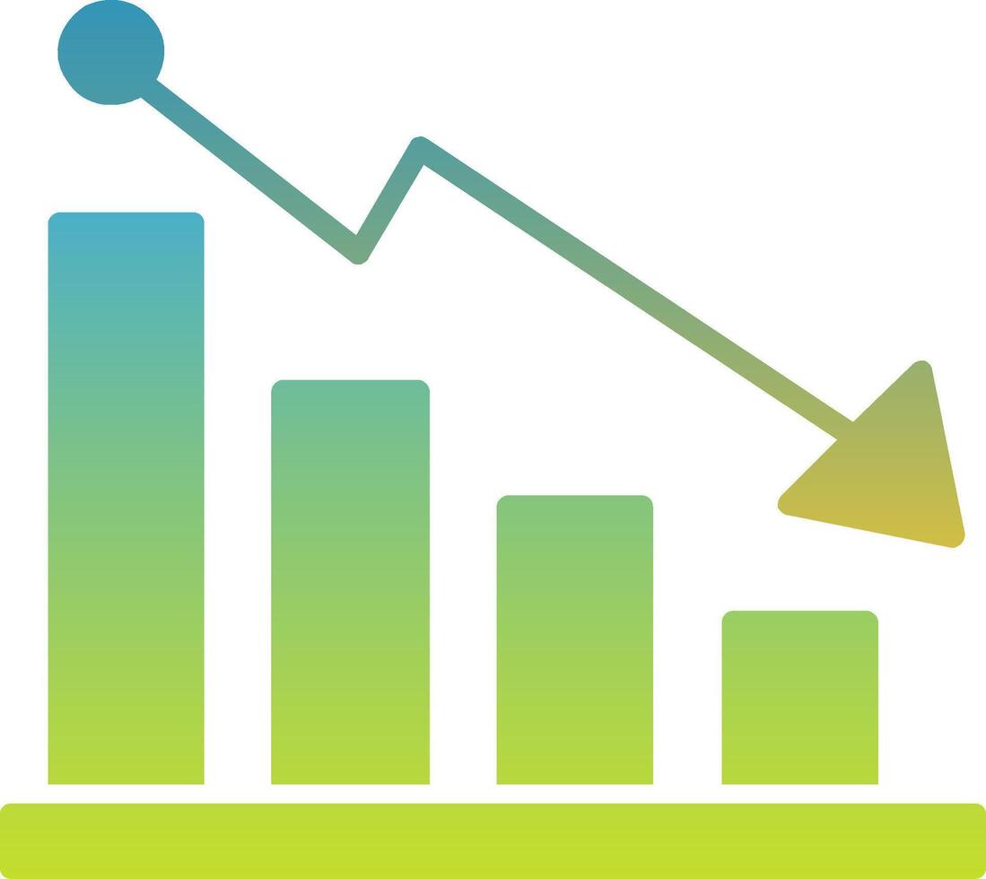 Depreciation Icon Symbol Art vector
