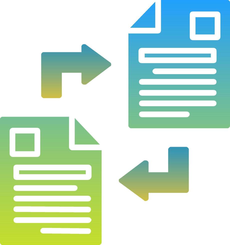 Data Transfer Icon Symbol Art vector