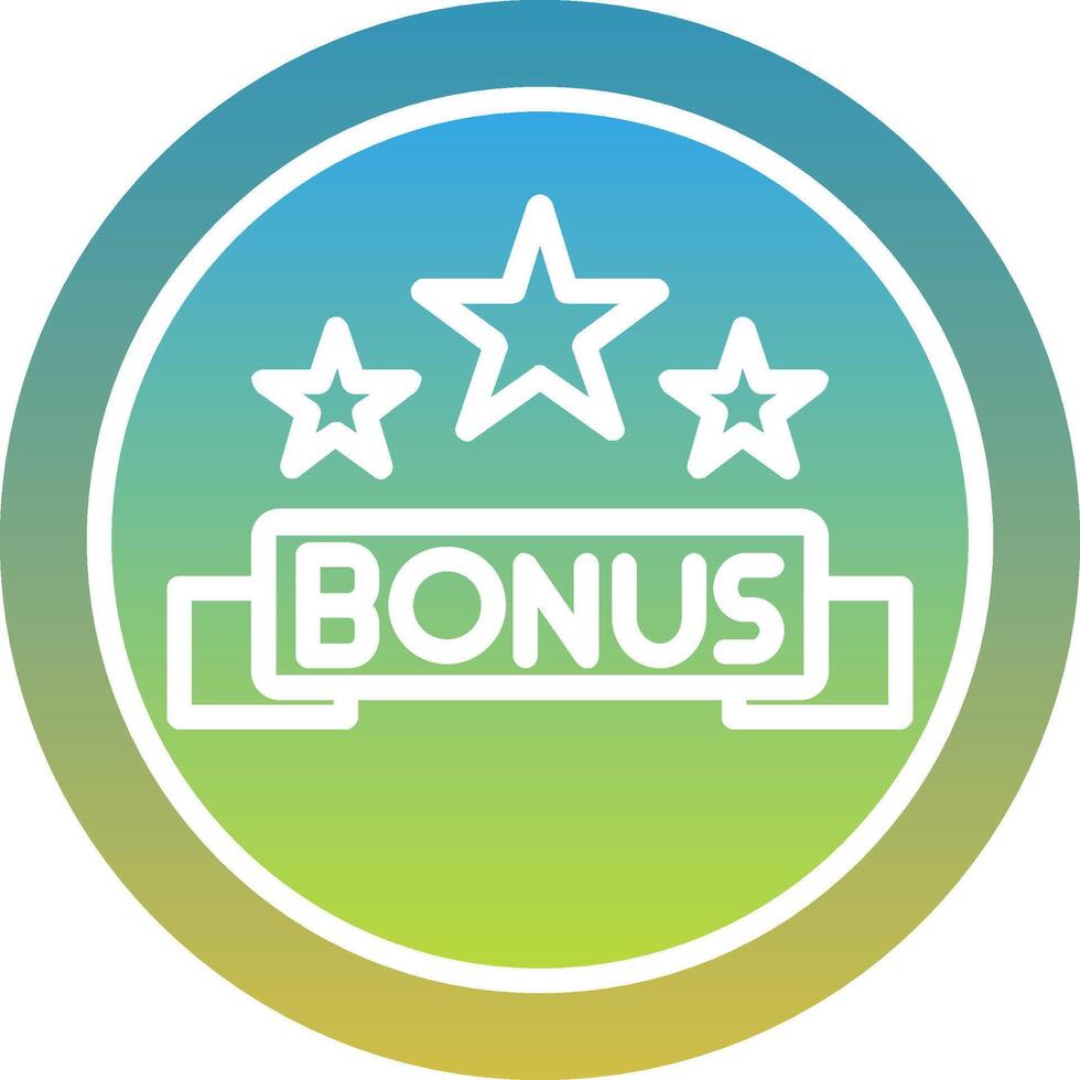 Bonus Icon Symbol Art vector