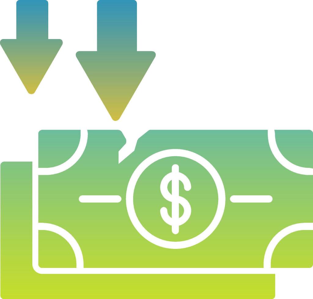 Bankruptcy Icon Symbol Art Sign vector