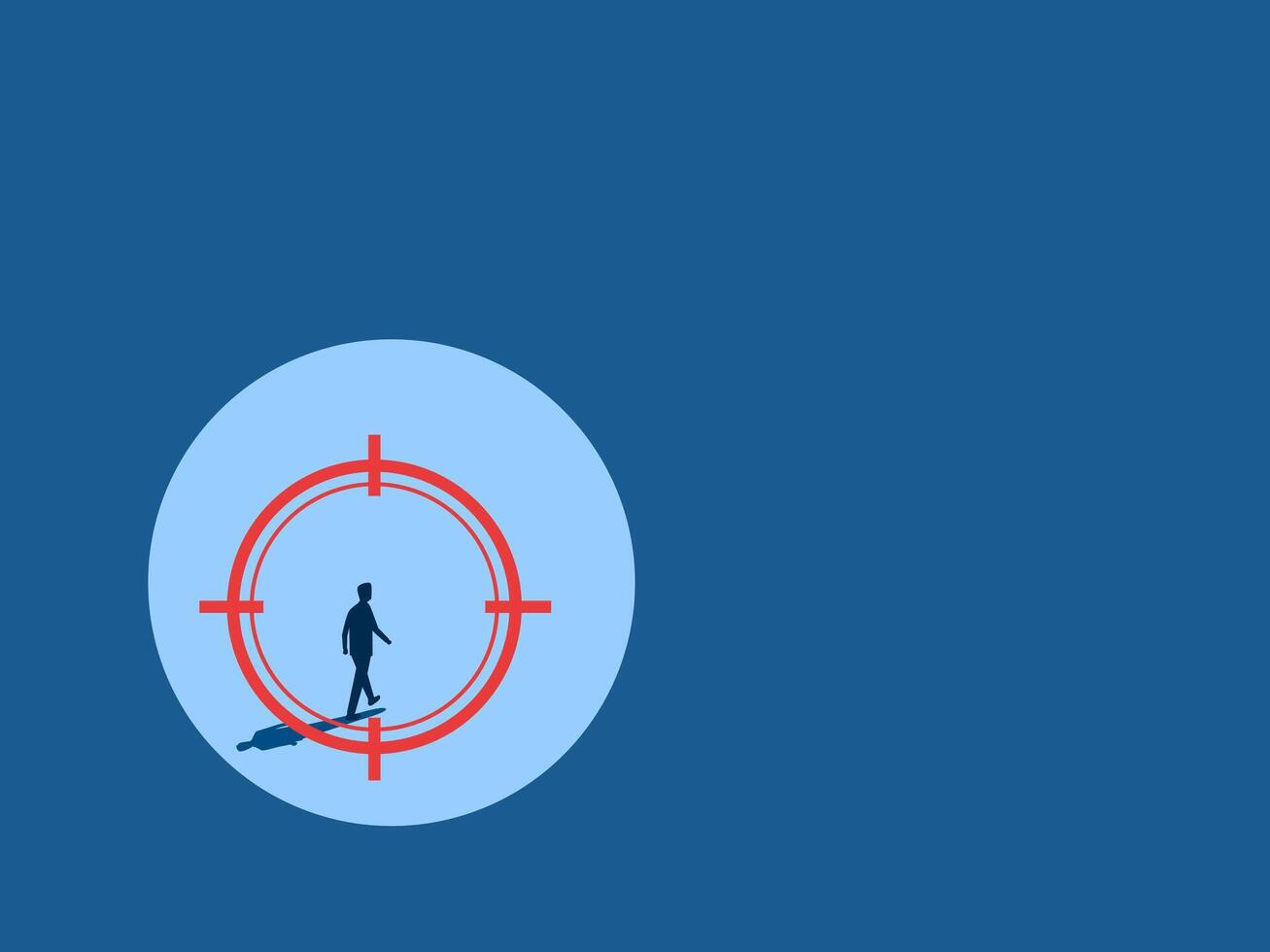 Marketing Target Audience, Targeting, Targeted Customers vector