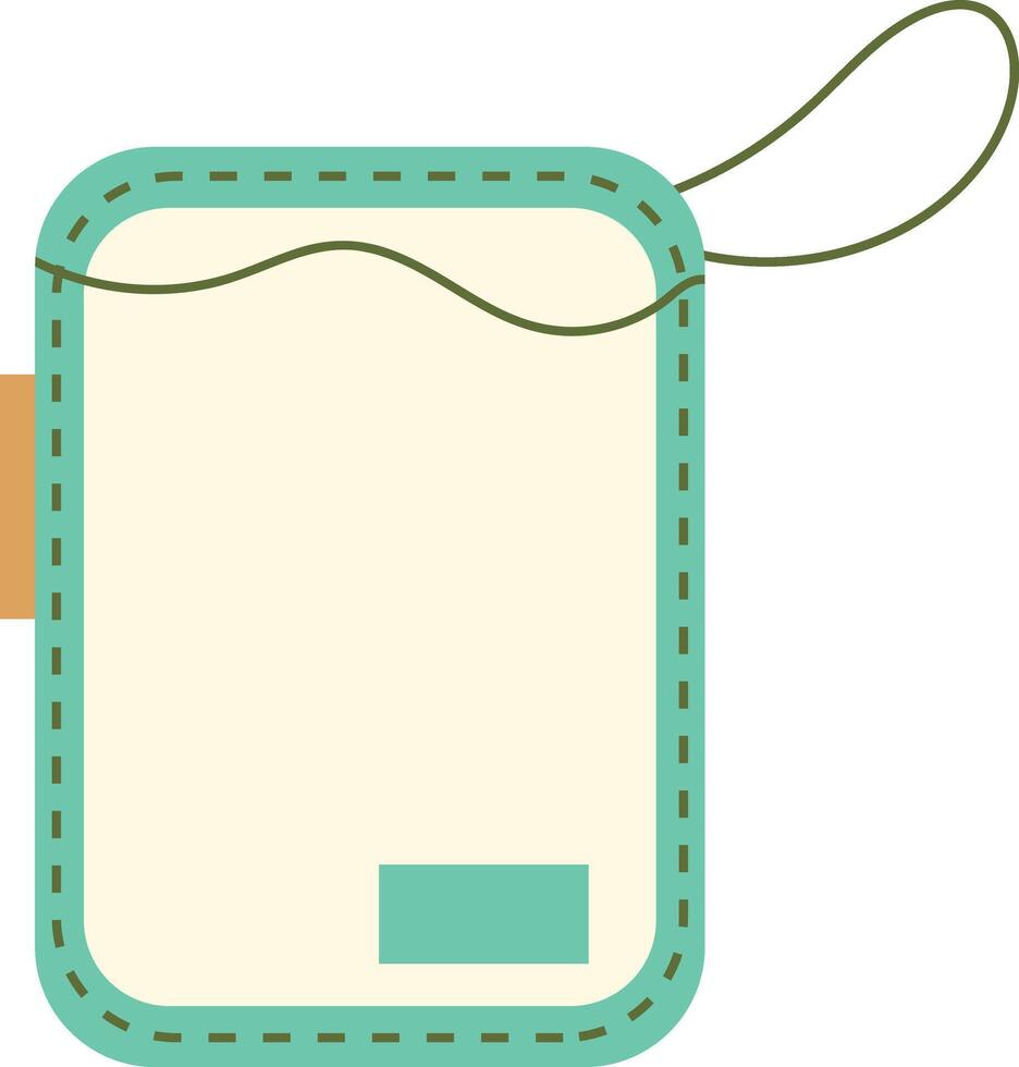 Zero Waste Element with Cartoon Design Concept vector
