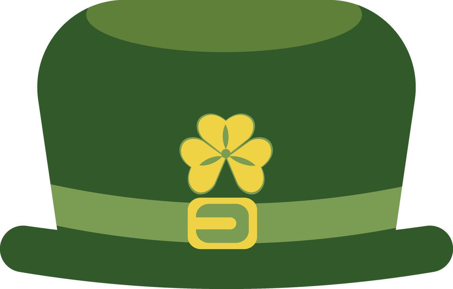 St patricks day hat vector