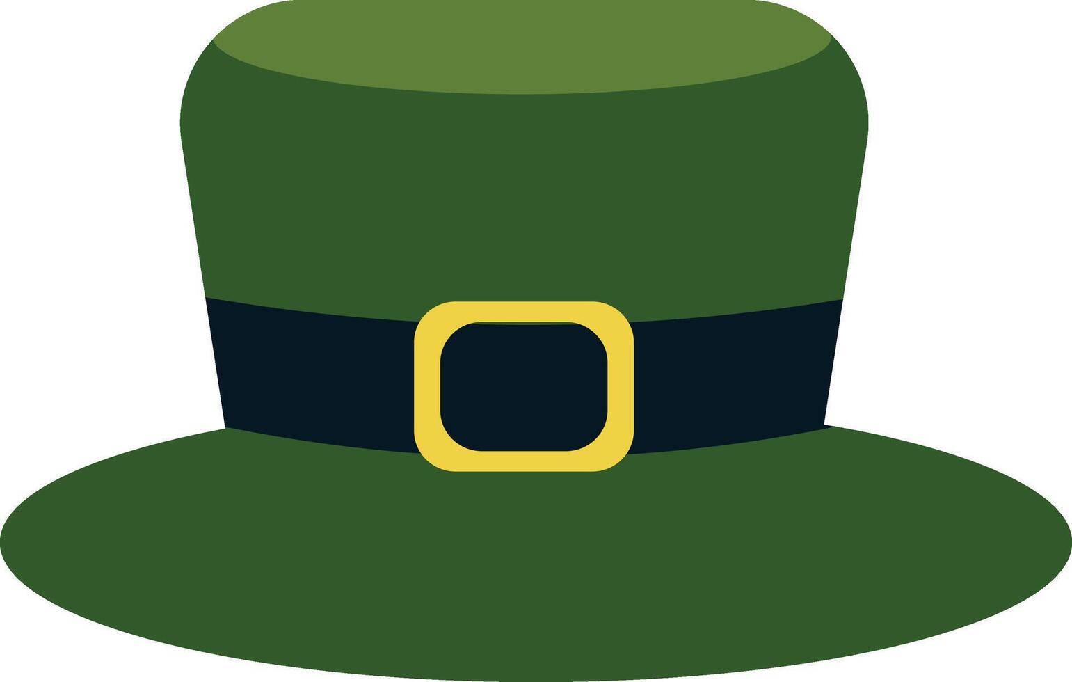 St Patricks Day Hat Isolated on White Background vector