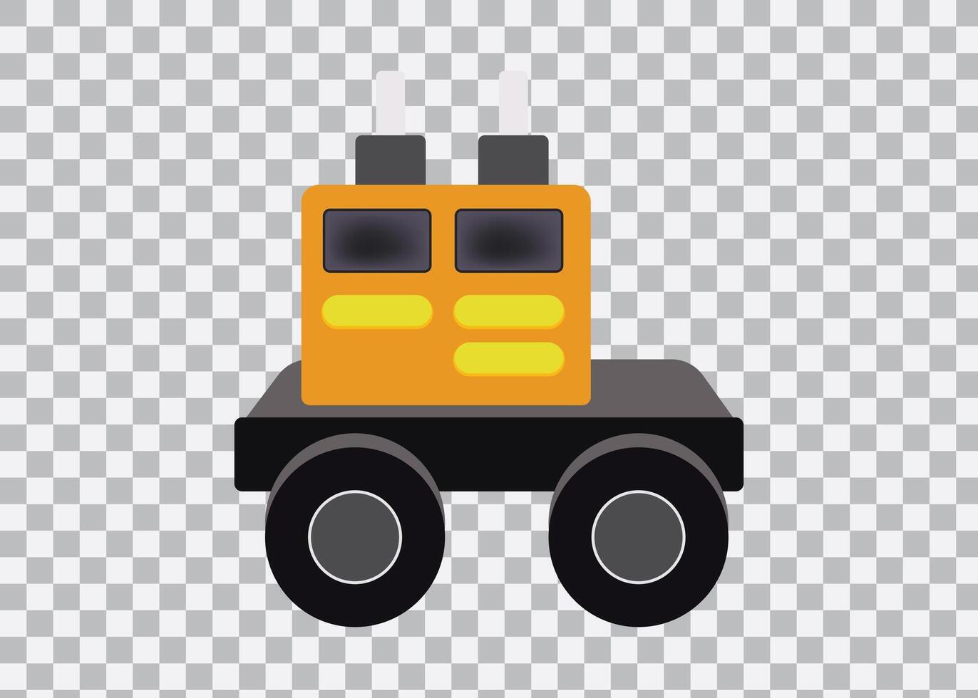 toy truck isolated on white vector