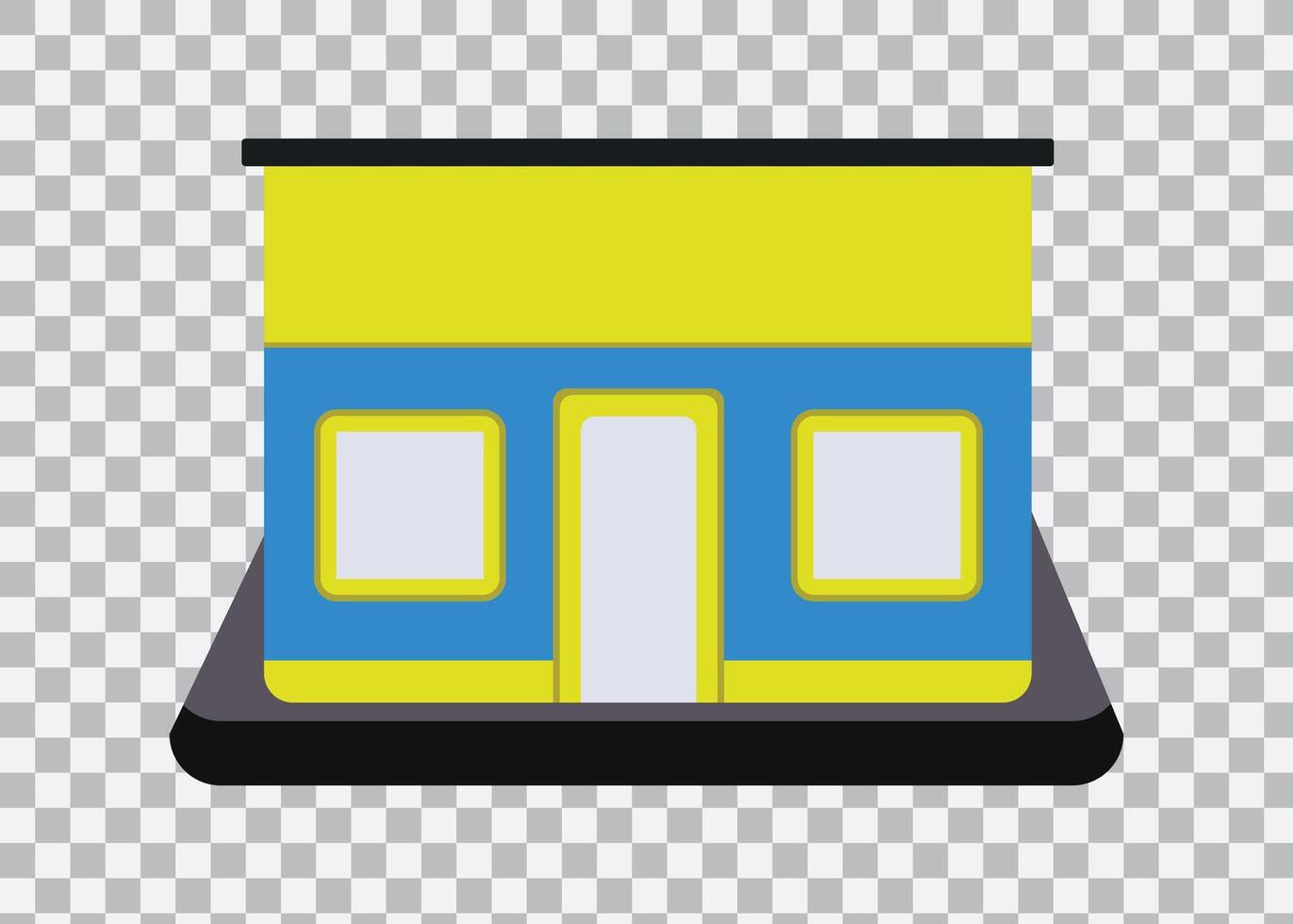 yellow floppy disk pro vector