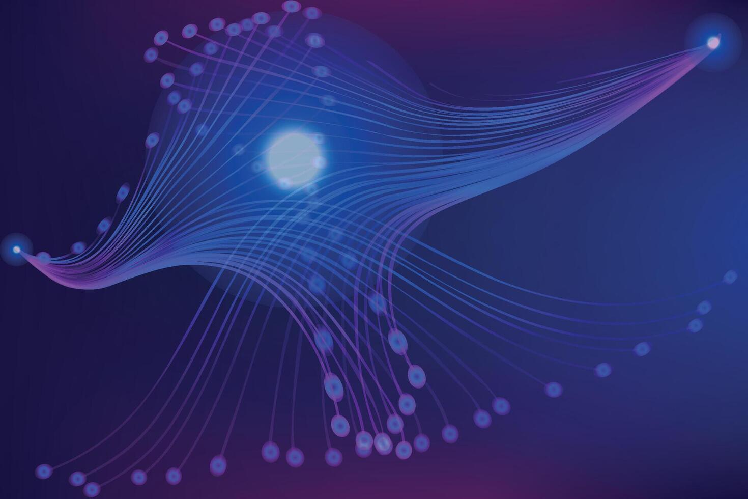 abstract blue background with lines neon colour effect, abstract background with a blue light and a white star, Abstract Blue Wave, vector