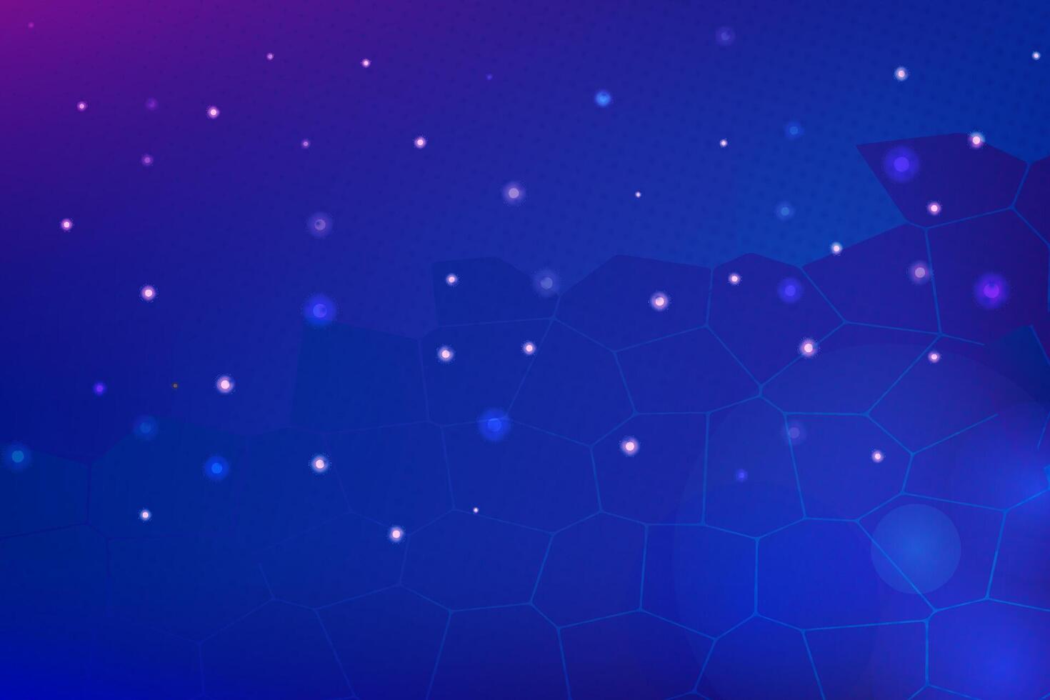 abstract blue background with stars, Abstract Blue Hexagon Background, abstract background with hexagonal shapes and stars, vector