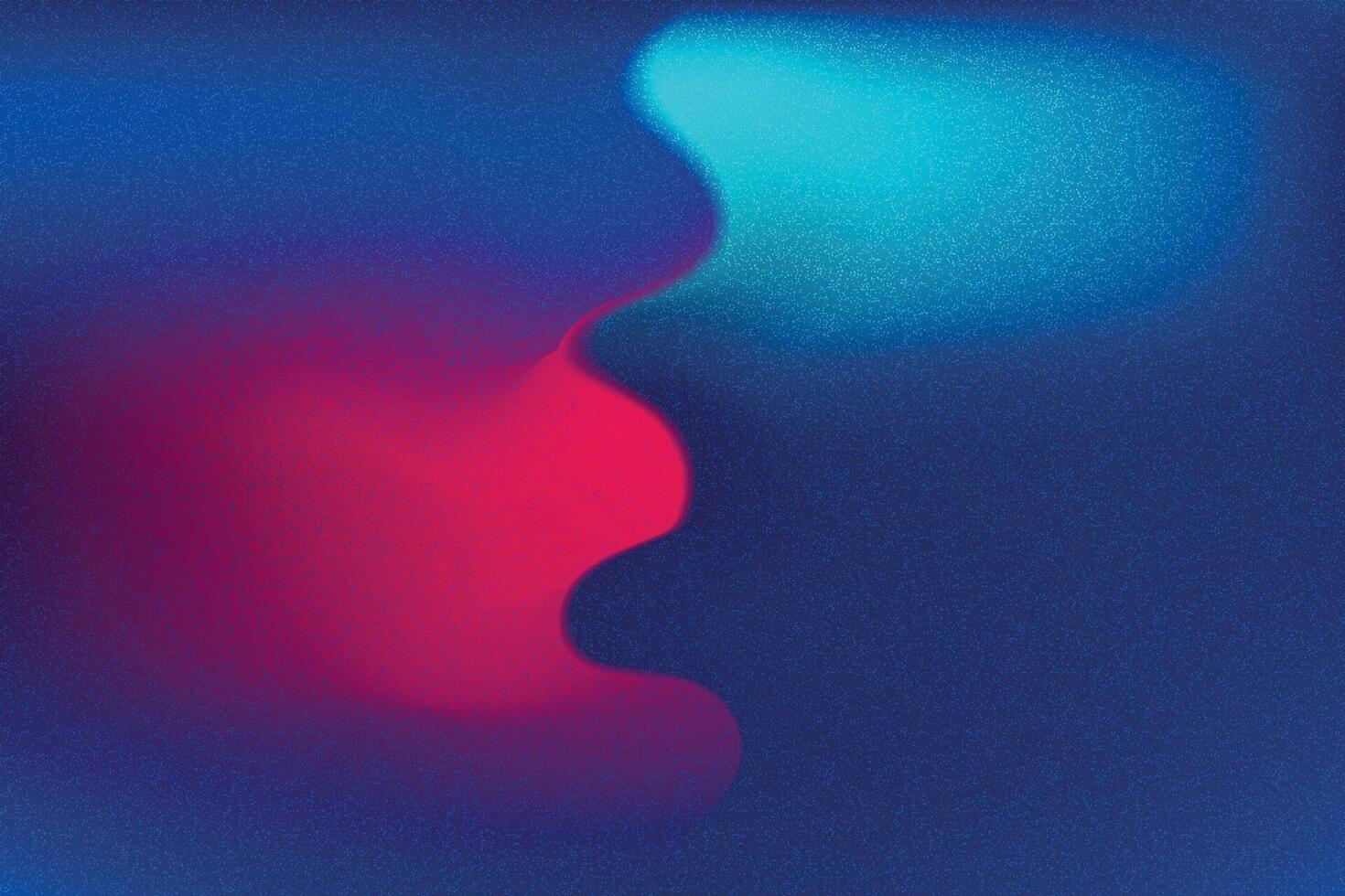 a blue and red wavy line shaped object with grain texture background,, Abstract Fluid Waves background vector