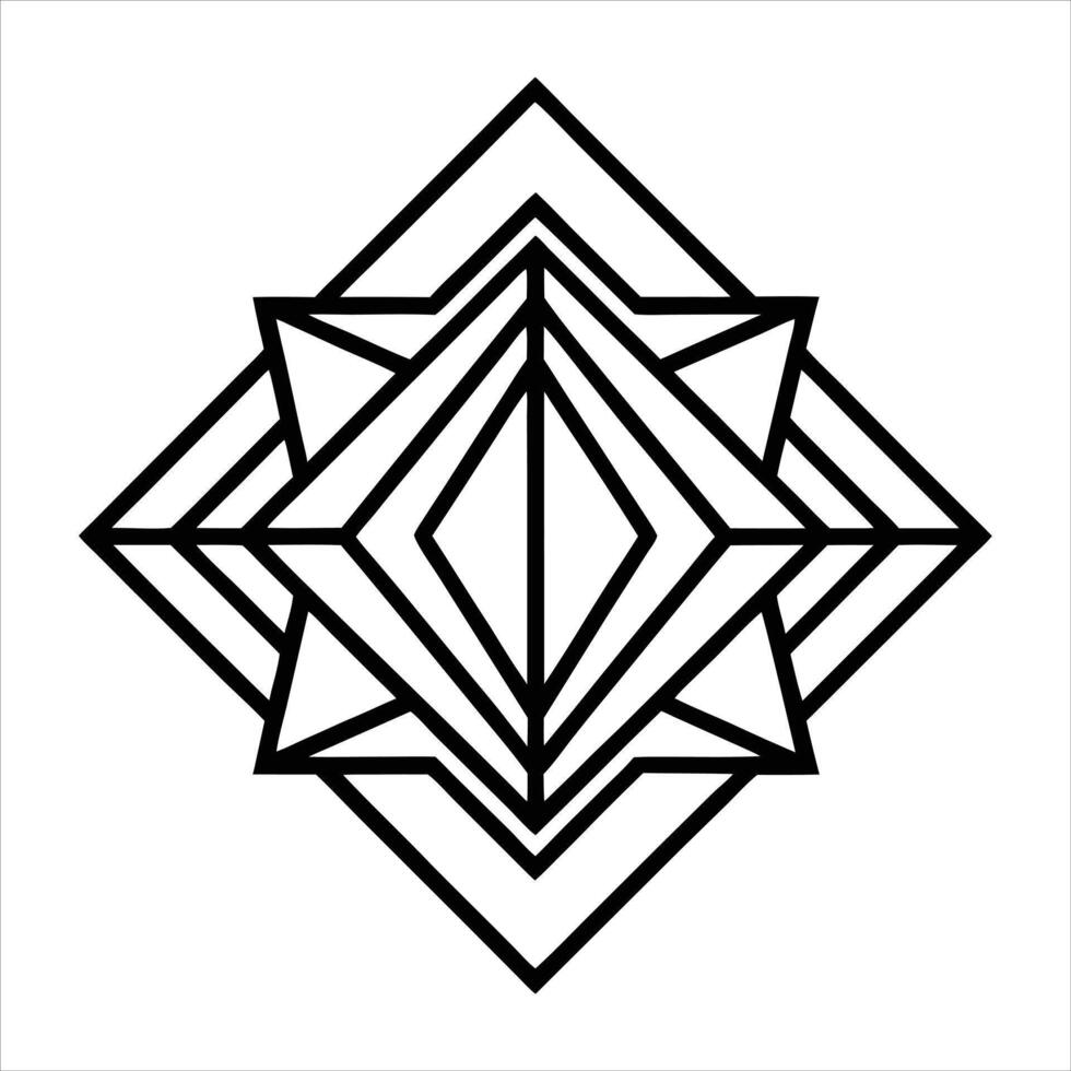 geometric clean decorative set. vector