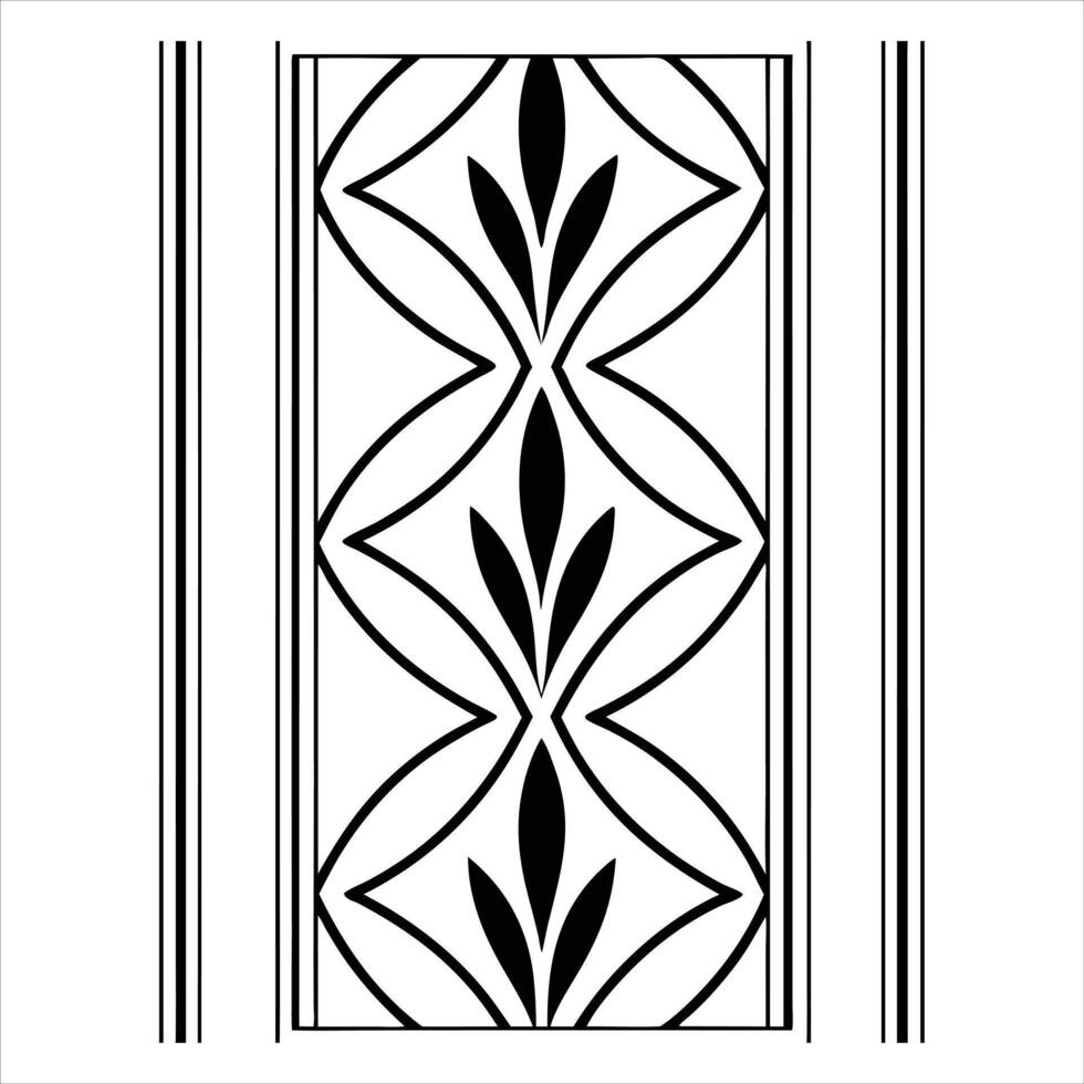 geometric ornament decorative design vector