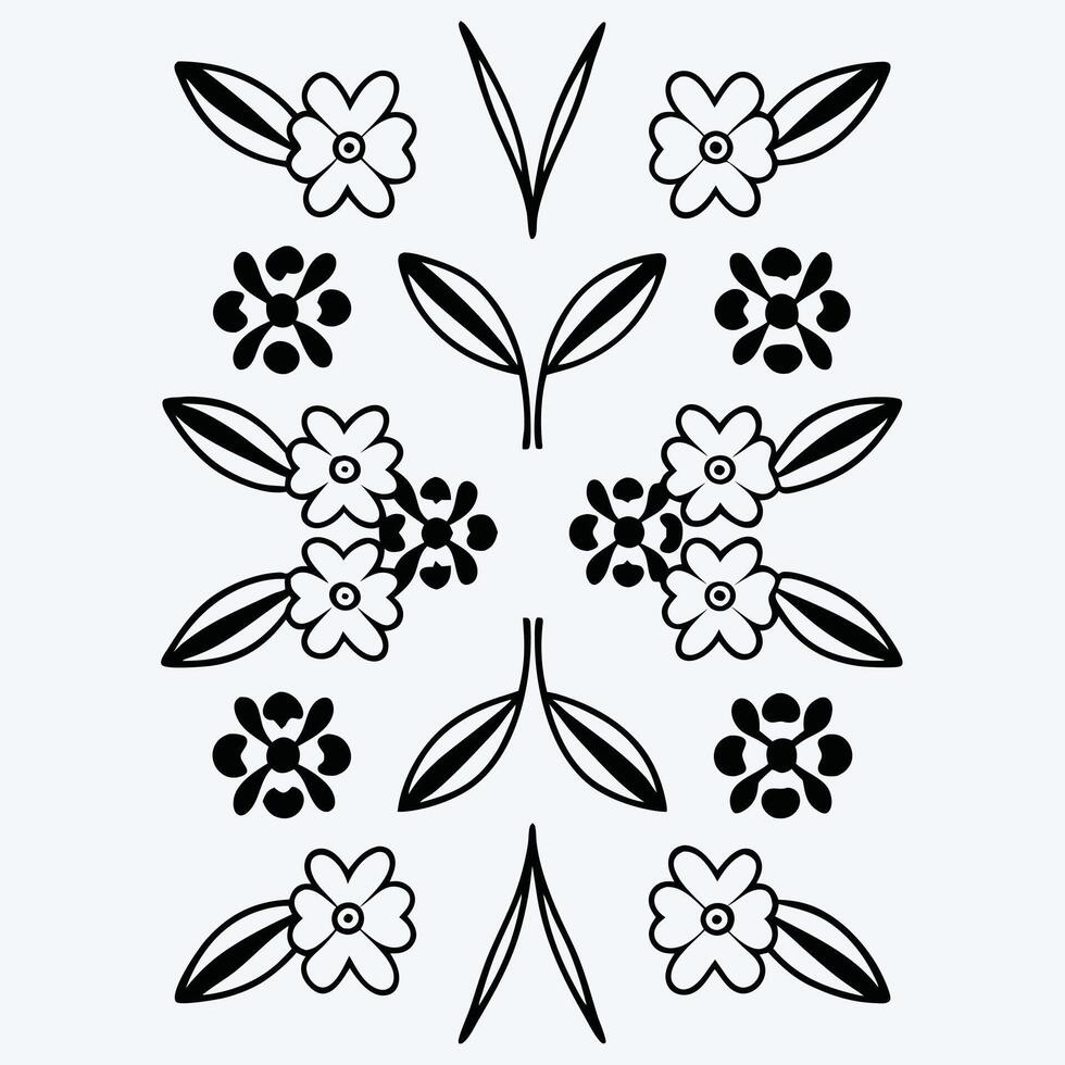 Elegant Floral Pattern. vector