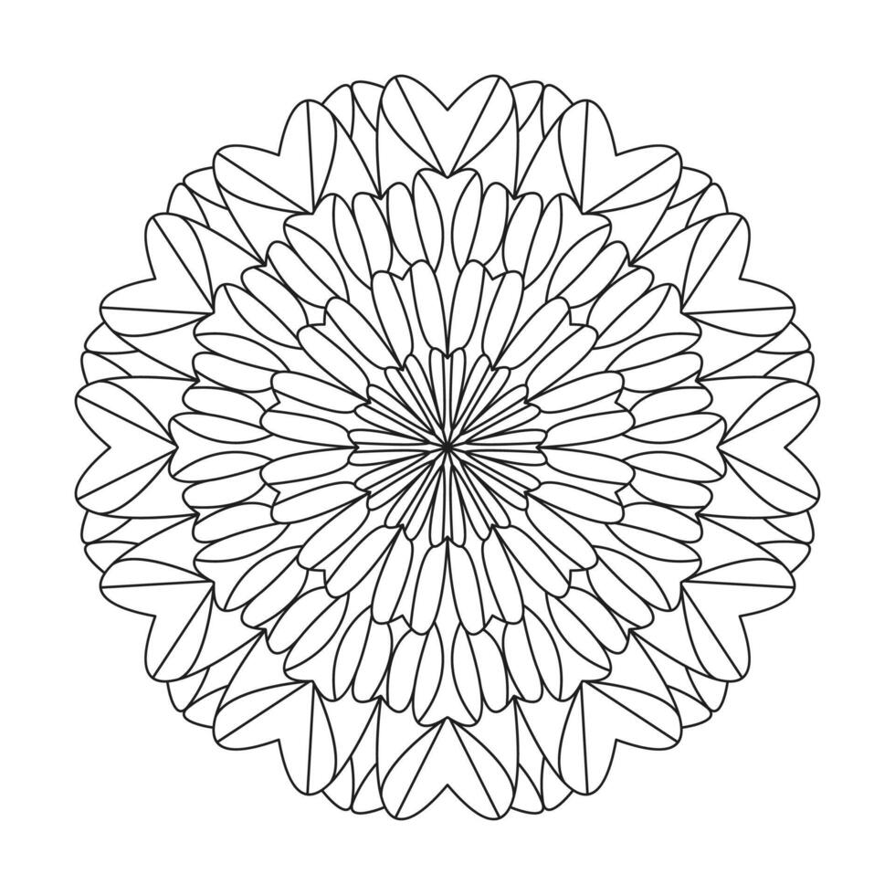 Element for design and Declaration mandala vector
