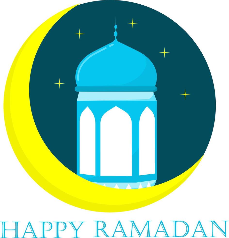 Ramadan islamic calendar vector